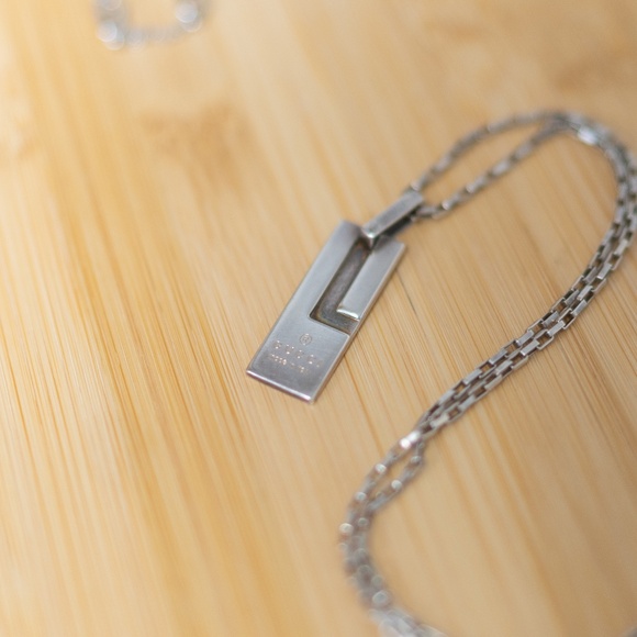 💥GUCCI NECKLACE AND PENDANT FULL INCLUSION - Picture 2 of 8